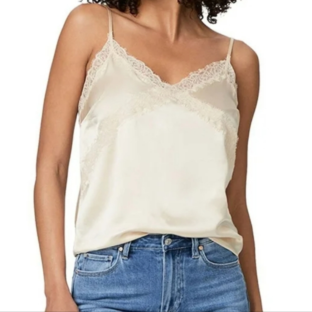 NWOT PAIGE GWEN SILK CAMI SIZE S